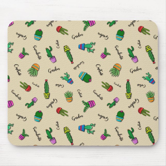 Mousepad Linha Cactus (Vorne)