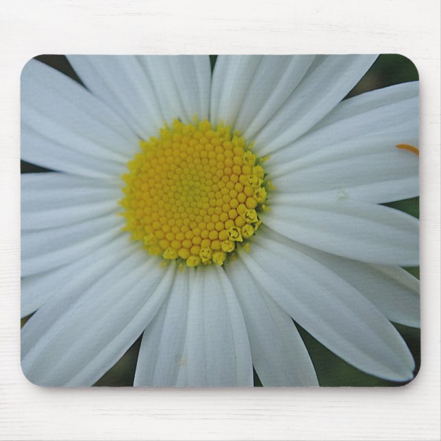 Mousepad Margerite in weiß (Vorne)