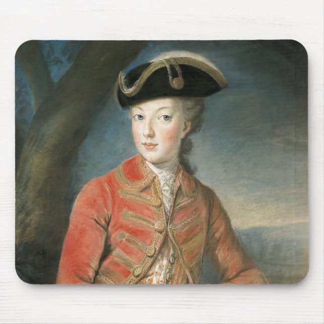 Mousepad Marie Antoinette Jagd auf Kreutzing (Vorne)