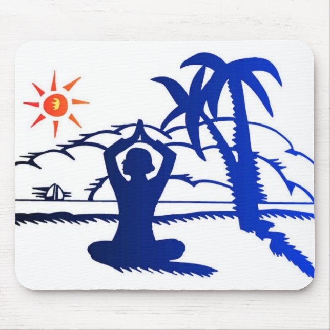 Mousepad - Meditation (Vorne)