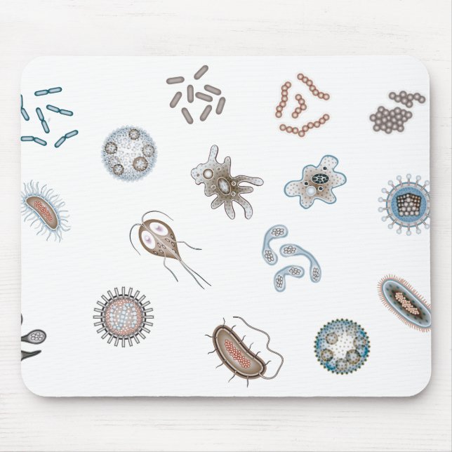 MousePad,- Mikrobiologie -, Biomedizin Mousepad (Vorne)