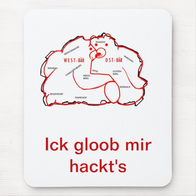 Mousepad mit Berlin Motiv (Vorne)