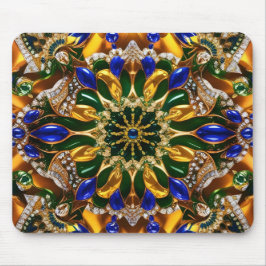 Mousepad mit brasilianischem Farbdesign