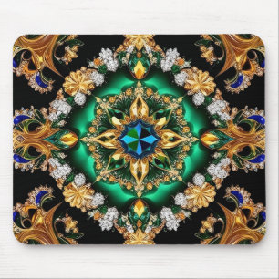 Mousepad mit brasilianischem Farbdesign