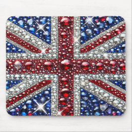 Mousepad mit britischem Farbdesign