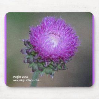 Mousepad mit Distel
