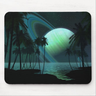 Mousepad mit einem Planeten