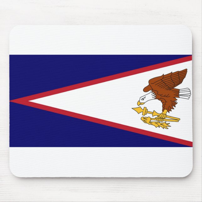 Mousepad mit Flag American Samoa - USA (Vorne)