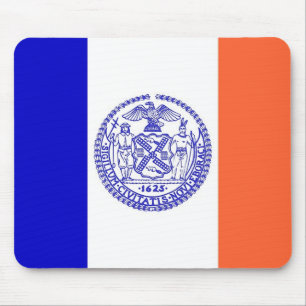 Mousepad mit Flag New York City - USA