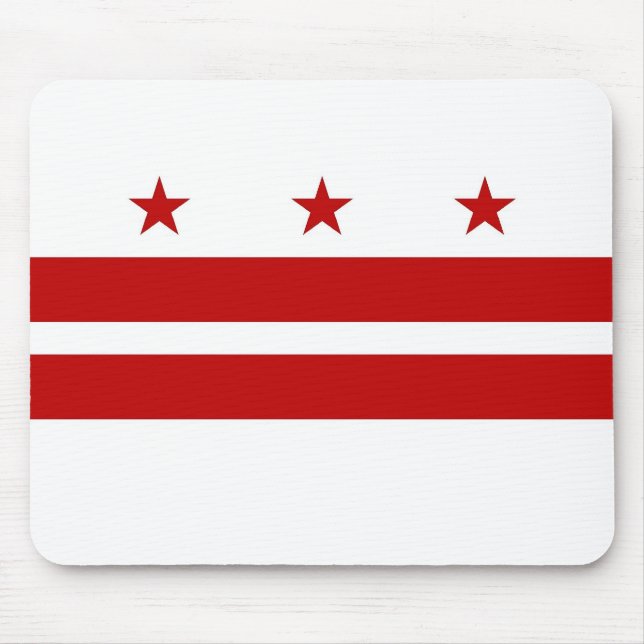 Mousepad mit Flag Washington DC - USA (Vorne)