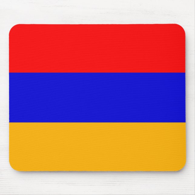 Mousepad mit Flagge Armeniens (Vorne)
