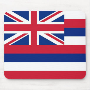 Mousepad mit Flagge des Staat Hawaii - USA