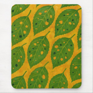Mousepad mit gelbem Leaf-Muster