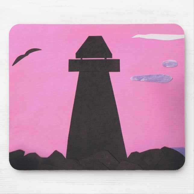Mousepad mit Lighthouse Design (Vorne)