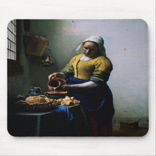 Mousepad mit Malerei Johannes Vermeer