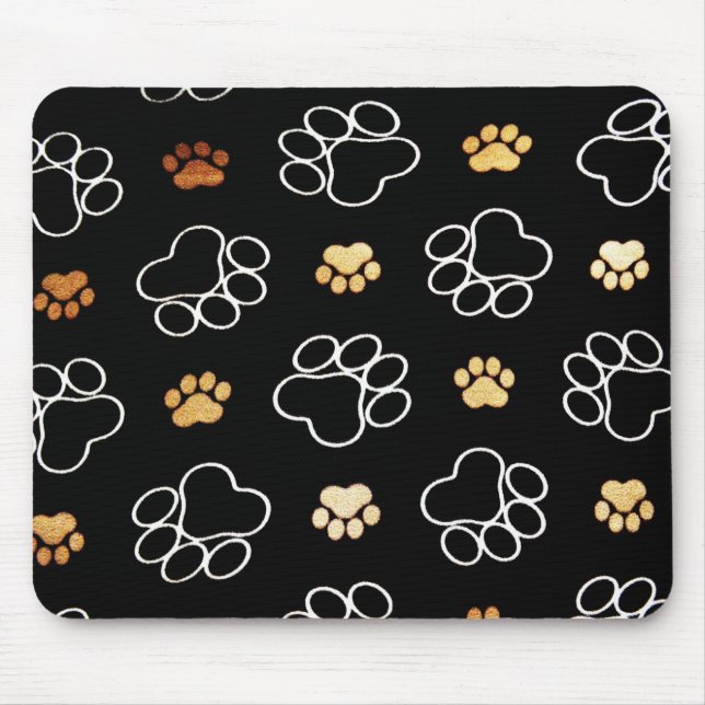 Mousepad mit Paw Prints (Vorne)
