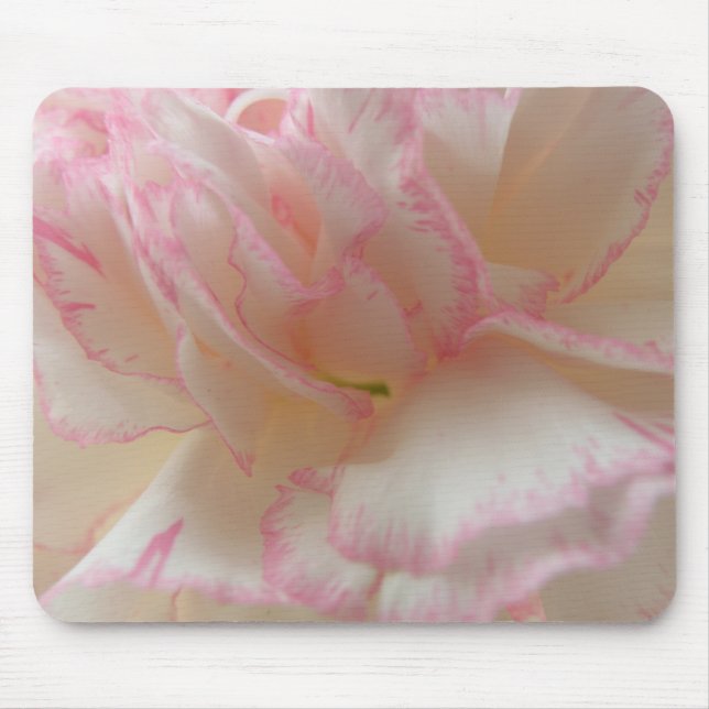 Mousepad mit rosa und weißer Narben (Vorne)