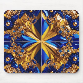 Mousepad mit schwedischem Farbdesign