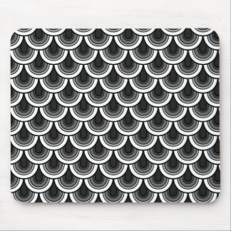 Mousepad nahtloses Retro Muster