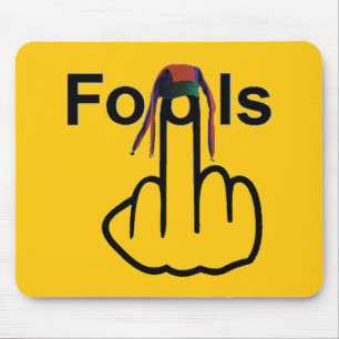 Mousepad-Narren Gedreht Mousepad