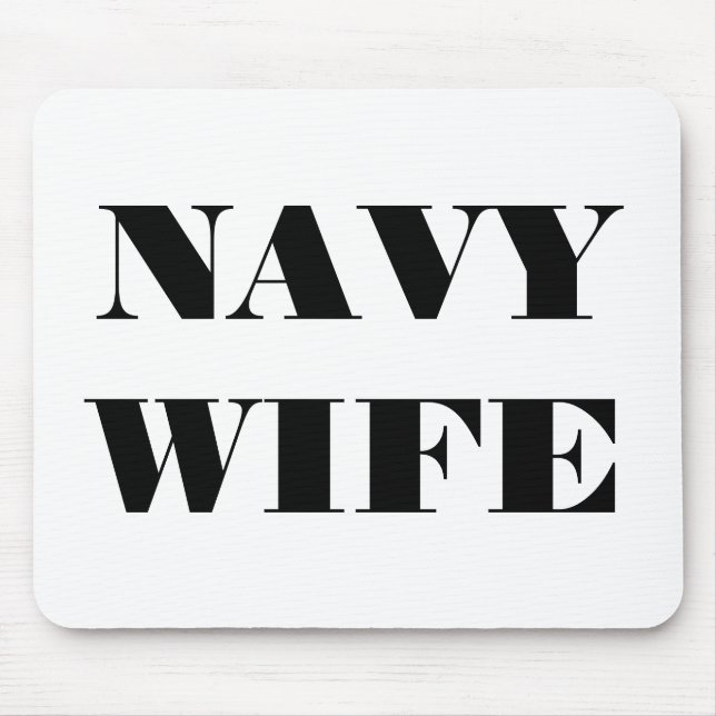 Mousepad Navy-EHEFRAU (Vorne)
