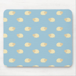 Mousepad niedlich Sheep Pattern