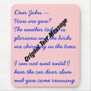 Mousepad - Originaltext