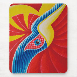 Mousepad pássaro serpente
