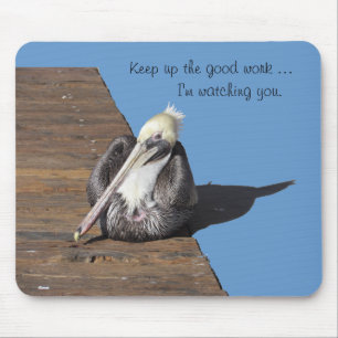 Mousepad - Pelican am Pier