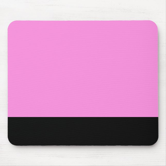 Mousepad Pink & Black Mousemat (Vorne)