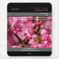 Mousepad Pink Cherry Tree Theme - HAMbyWG
