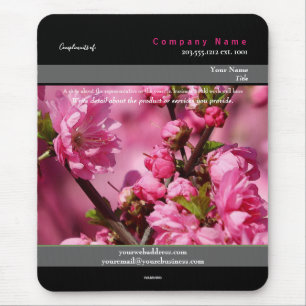 Mousepad Pink Cherry Tree Theme - HAMbyWG