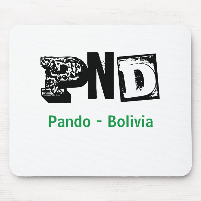 Mousepad PND Pando Bolivia (Vorne)