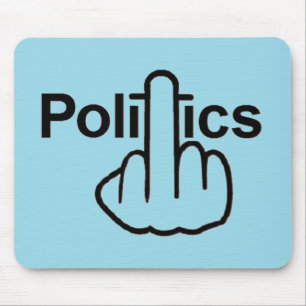 Mousepad-Politik Gedreht Mousepad