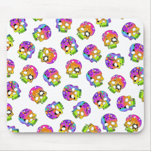 Mousepad - POP ART SKULLS
