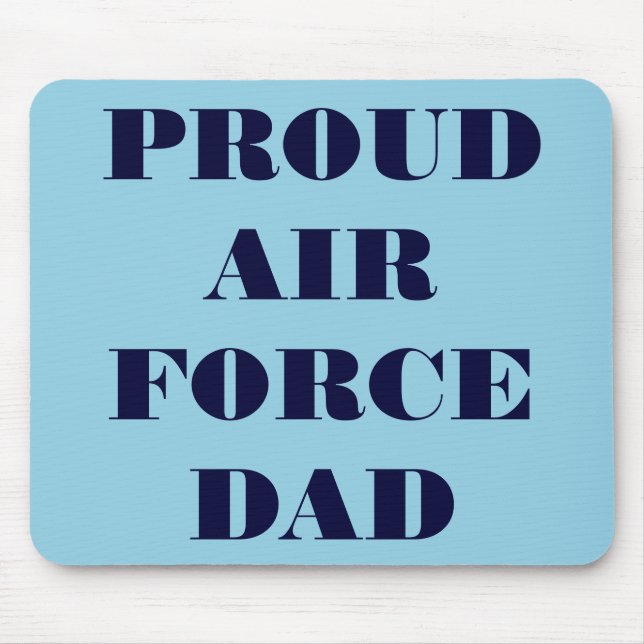 Mousepad Proud Air Force Vater (Vorne)