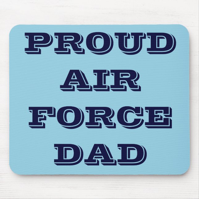 Mousepad Proud Air Force Vater (Vorne)