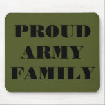 Mousepad Proud Army Family<br><div class="desc">Mousepad Proud Army Family</div>