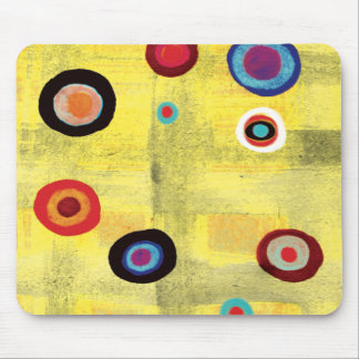 Mousepad Punkte grungy schmutzig alten Vintagen Fa