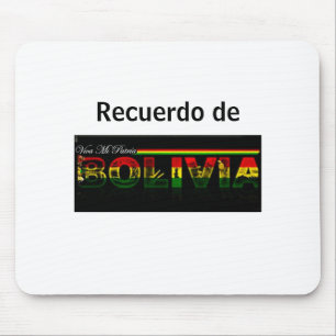 Mousepad recuerdo de Bolivien