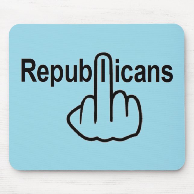 Mousepad-Republikaner Drehte Mousepad (Vorne)