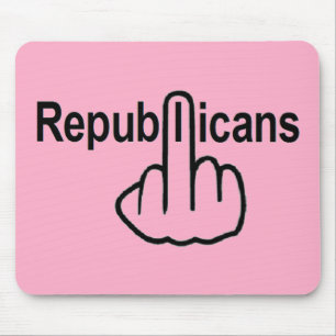Mousepad-Republikaner Drehte Mousepad