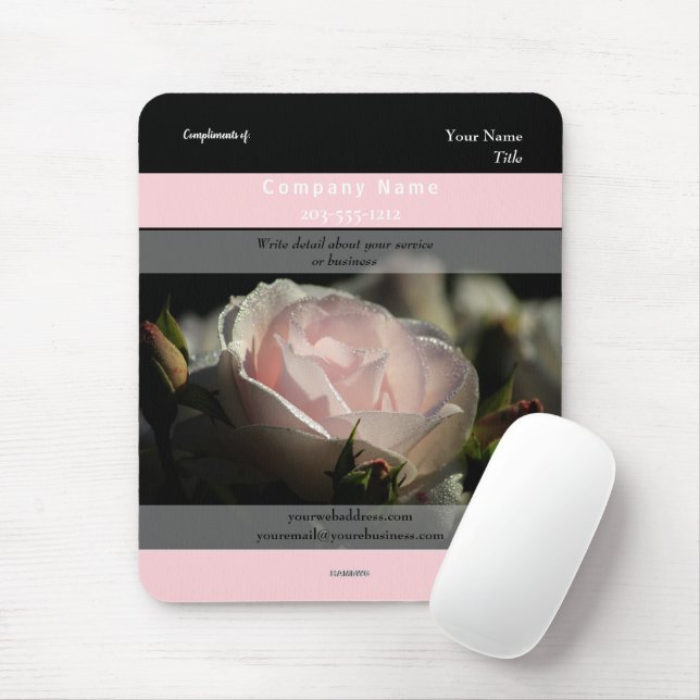 Mousepad-Rose - HAMbyWG Mousepad (Mit Mouse)