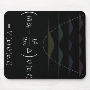 Mousepad, Schrodinger Gleichung, harmonisches Pote Mousepad