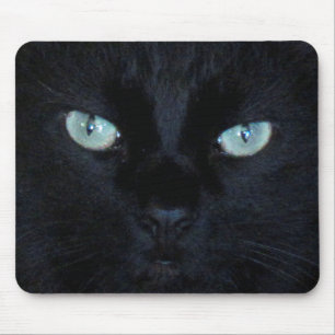 Mousepad - Schwarze Katze