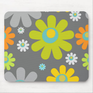 mousepad silbernes Grau des Gänseblümchens