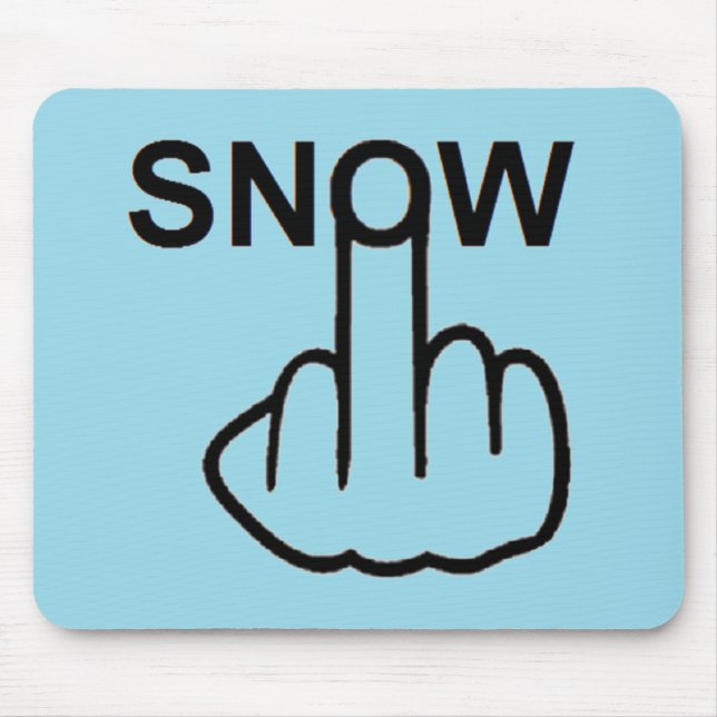 Mousepad Snow Dreh (Vorne)