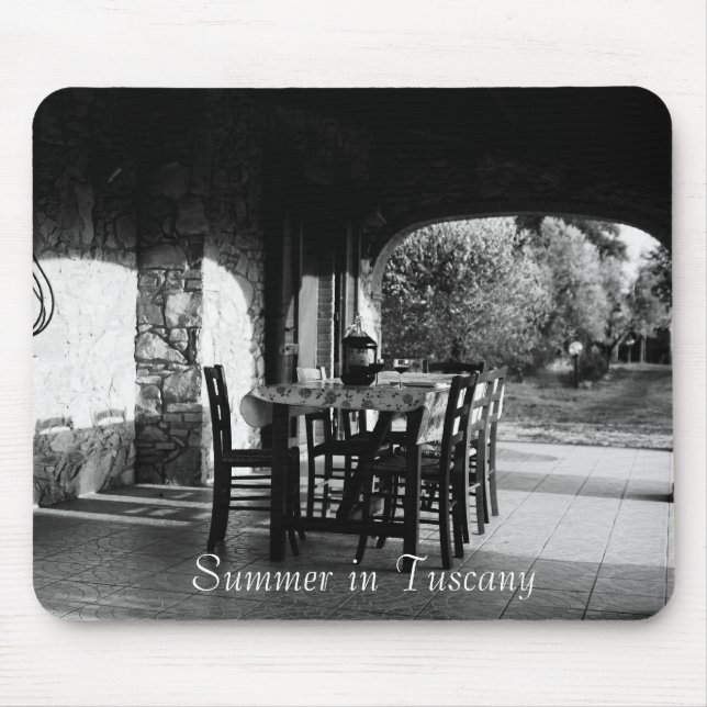 Mousepad: Sommer in Toskana Mousepad (Vorne)