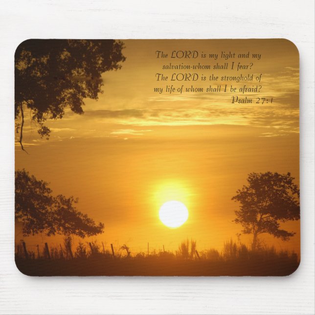 Mousepad - Sonnenaufgang (Vorne)