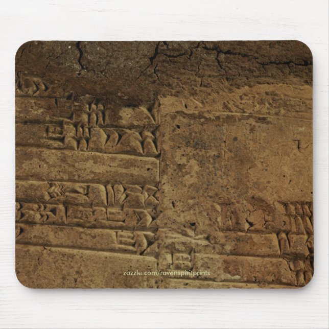 Mousepad "Sumerian Cuneiform Writing" (Vorne)
